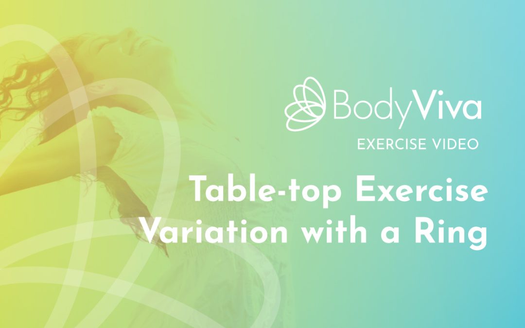 Table-top Exercise Variation with a Ring