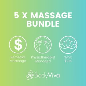 5 pack remedial massage bundle